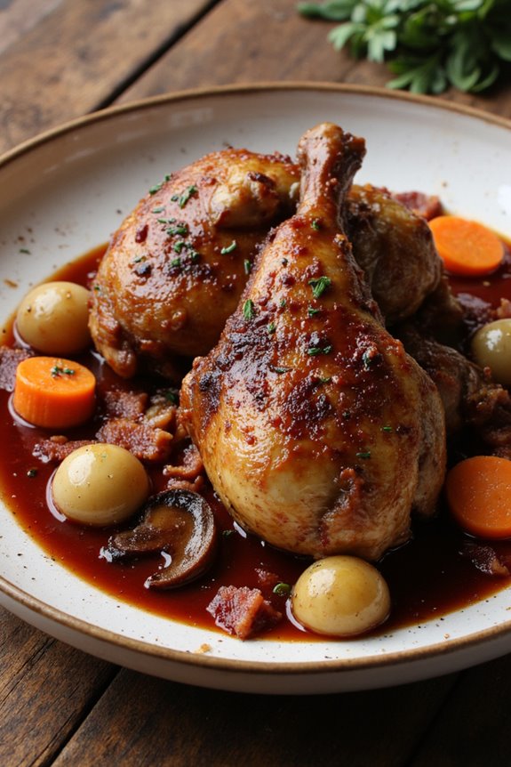 traditional french chicken dish