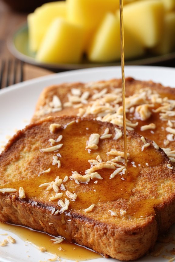 tropical coconut breakfast delight