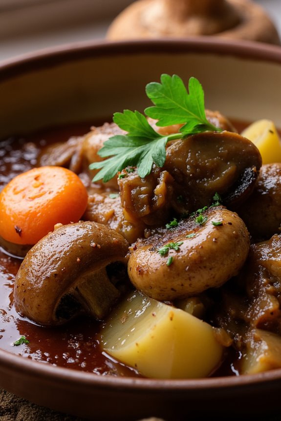 vegan mushroom stew delight