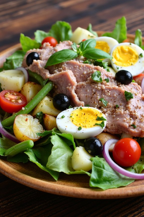 vibrant fresh customizable salad