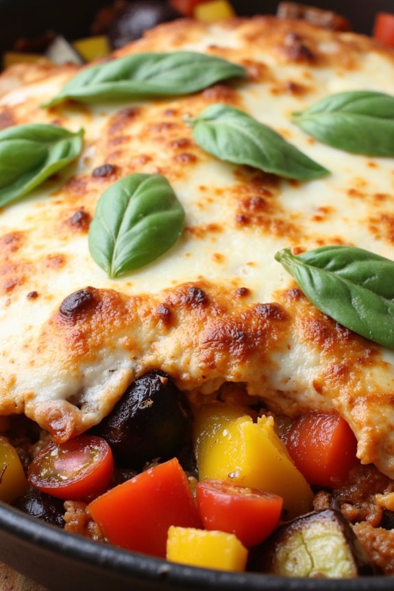 vibrant mediterranean vegetable casserole