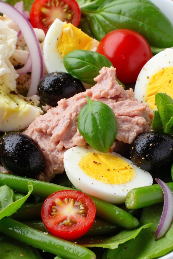 vibrant mediterranean vegetable salad