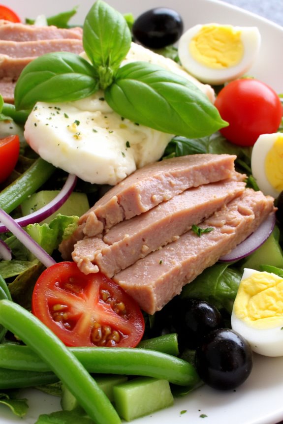 vibrant mediterranean vegetable salad