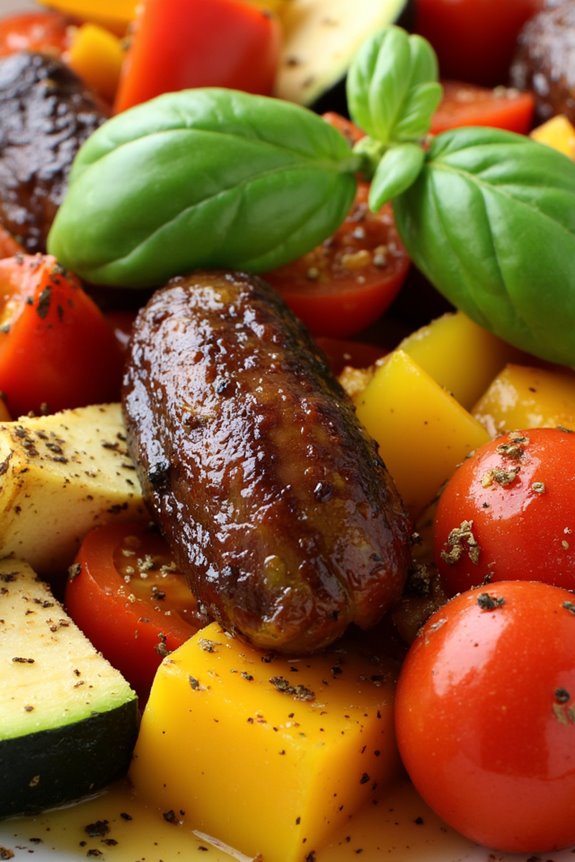 vibrant seasonal vegetable dish