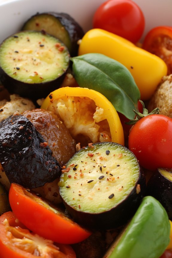 vibrant summer vegetable medley