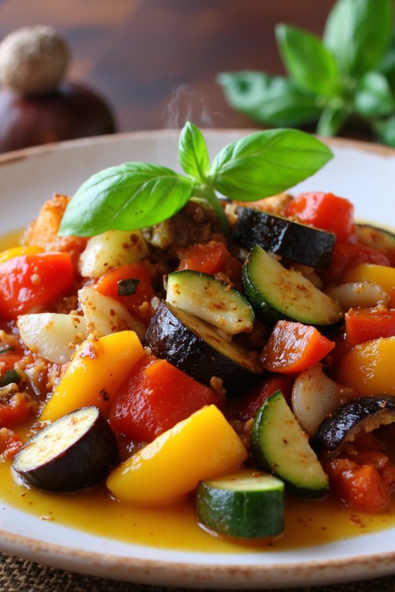 vibrant summer vegetable medley