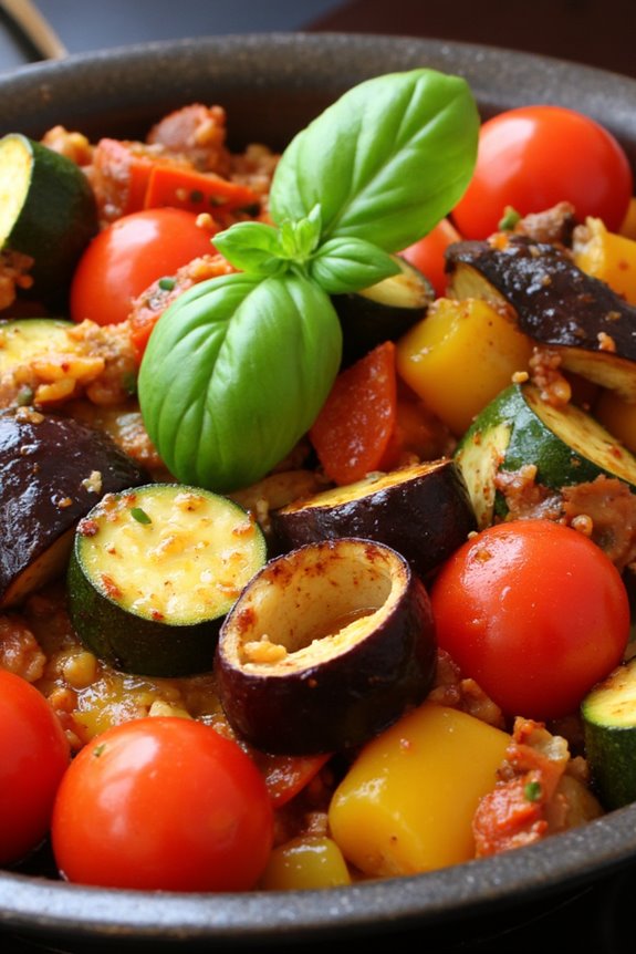 vibrant vegetable french stew