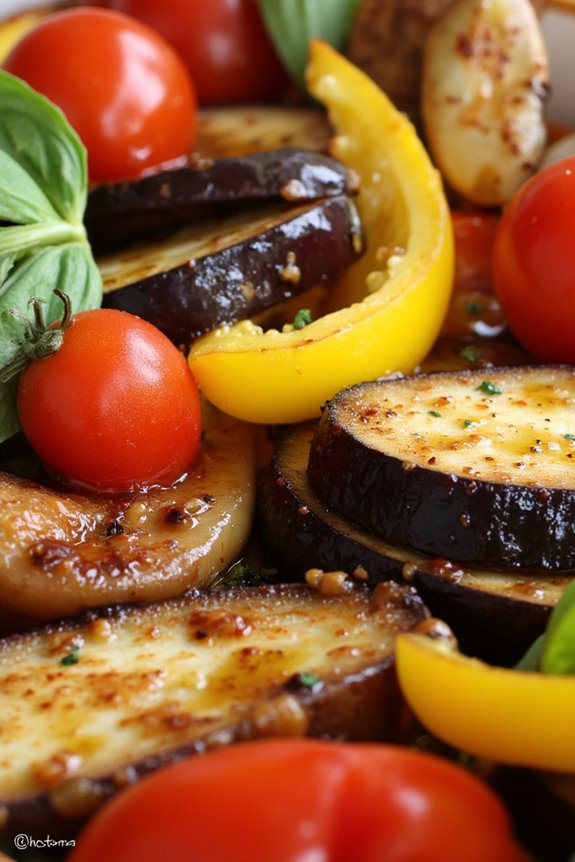 vibrant vegetable medley dish