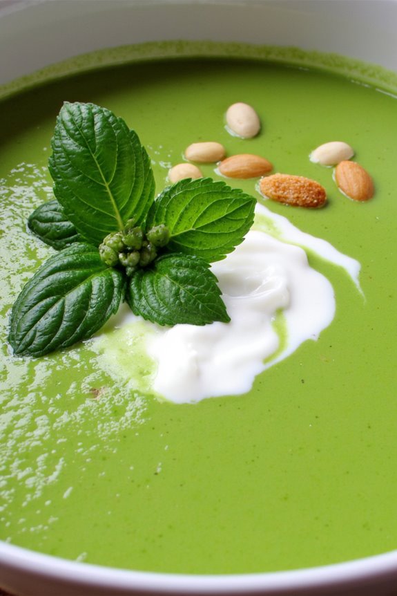 vibrant versatile pea soup