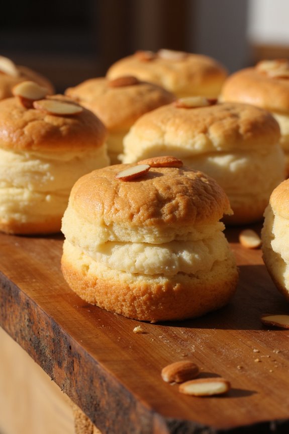 almond flavored french cakes
