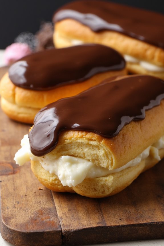 beginner friendly choux pastry eclairs