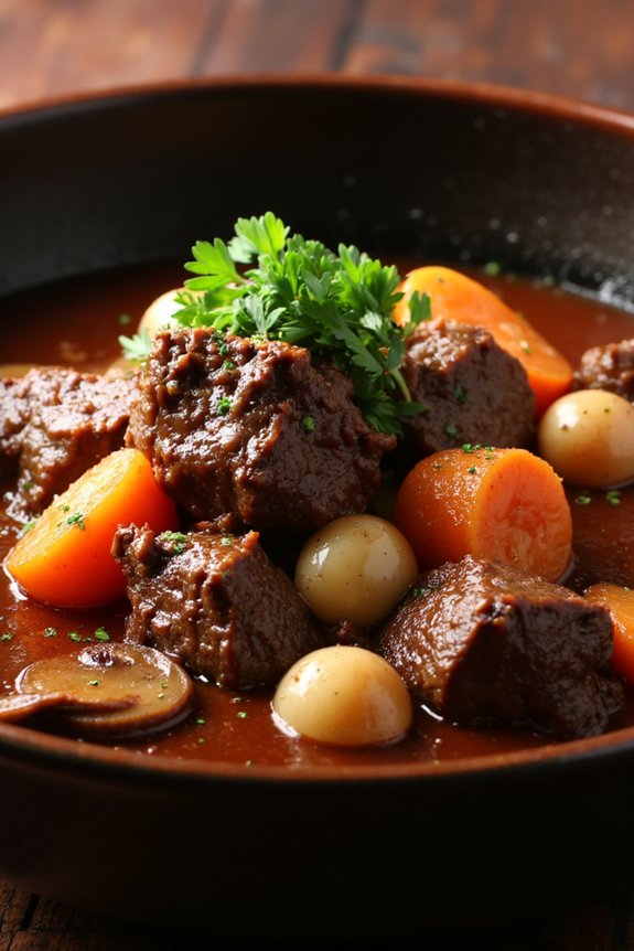 boeuf bourguignon hearty french stew