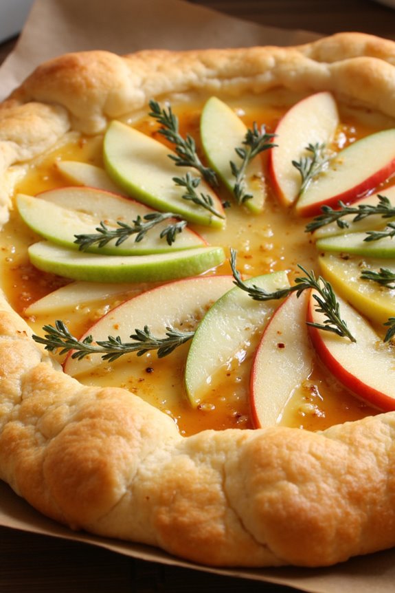 brie apple tart recipe