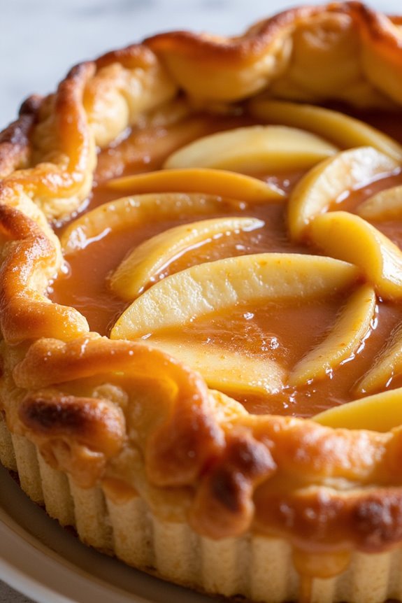 caramelized apple pastry delight