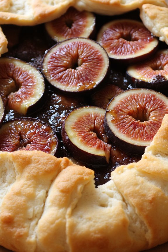caramelized fig dessert galette