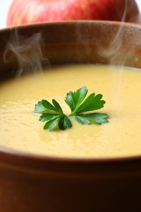 celery root apple soup recipe