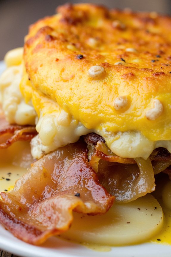 cheesy hearty french comfort
