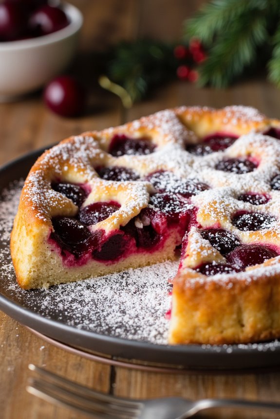 cherry clafoutis rustic delight