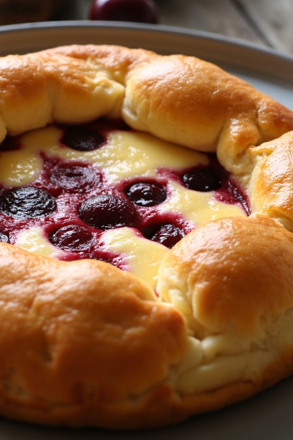 cherry custard dessert delight