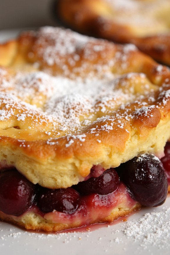 cherry custard dessert recipe