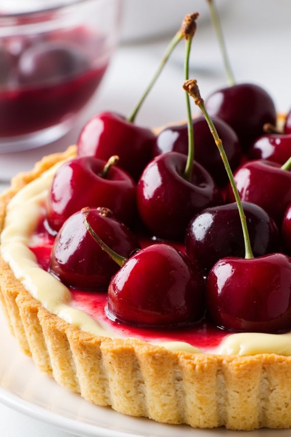 cherry vanilla tart delight