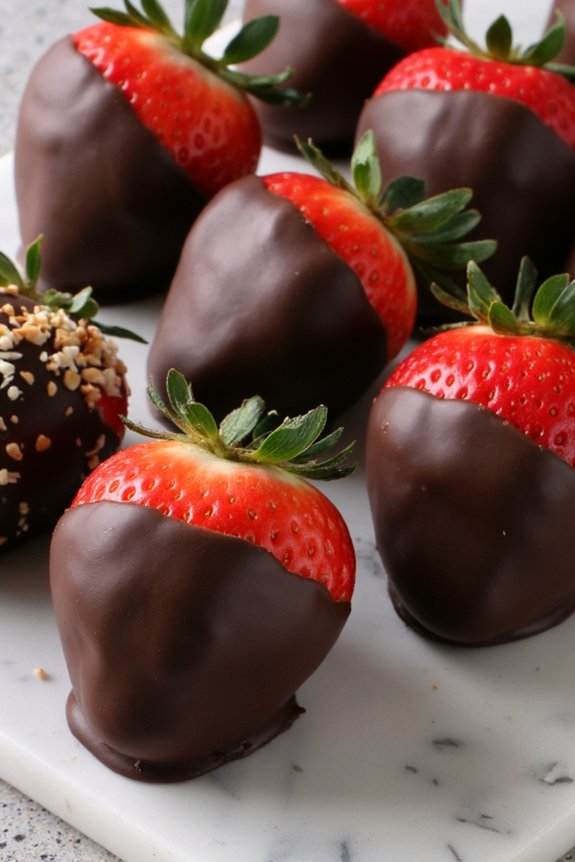 chocolate covered strawberry delight