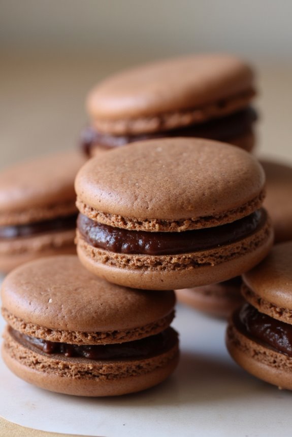 chocolate ganache macaron recipe
