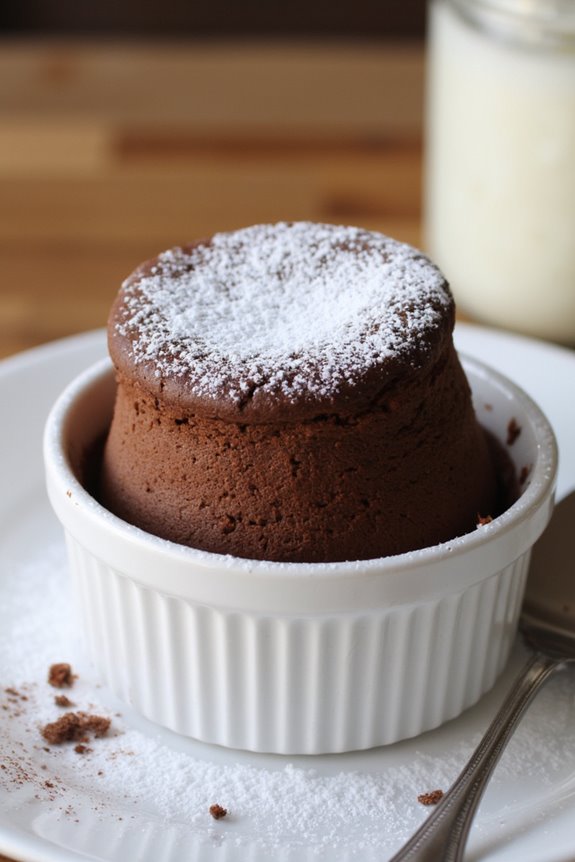 chocolate souffl baking tips