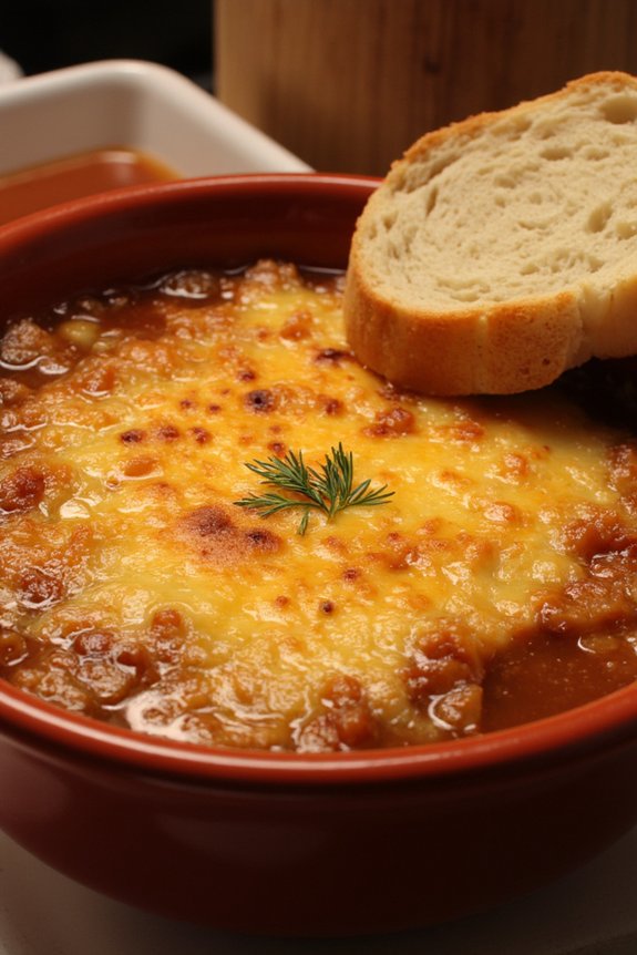 classic comforting onion soup