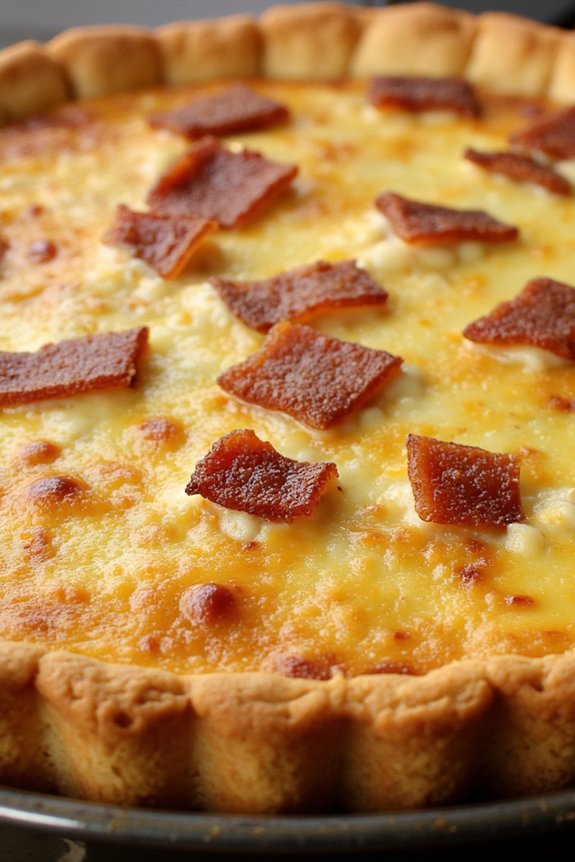 classic french bacon quiche