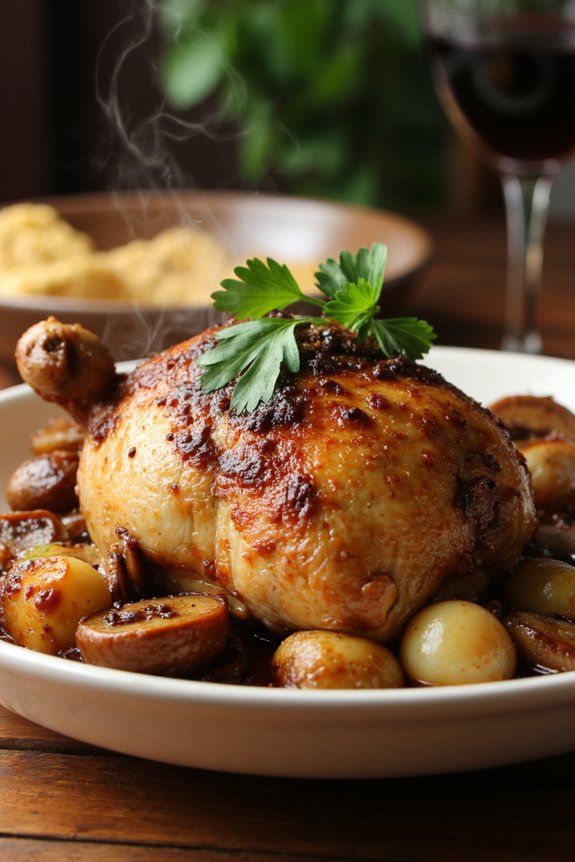 classic french chicken dish