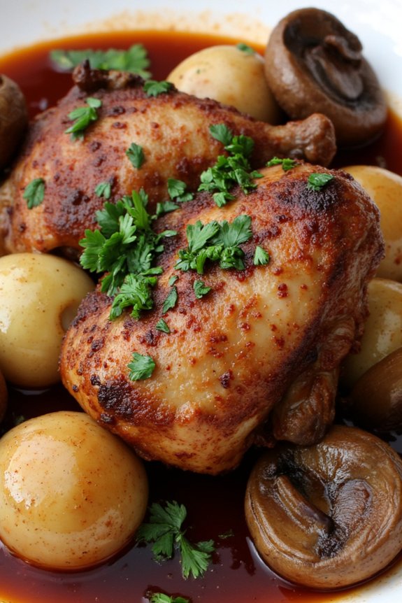 classic french chicken dish