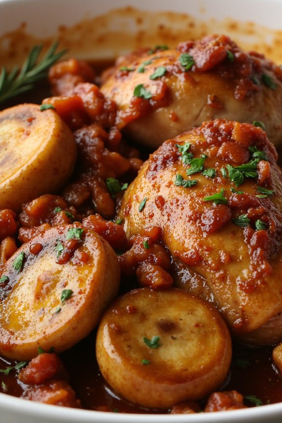 classic french chicken dish
