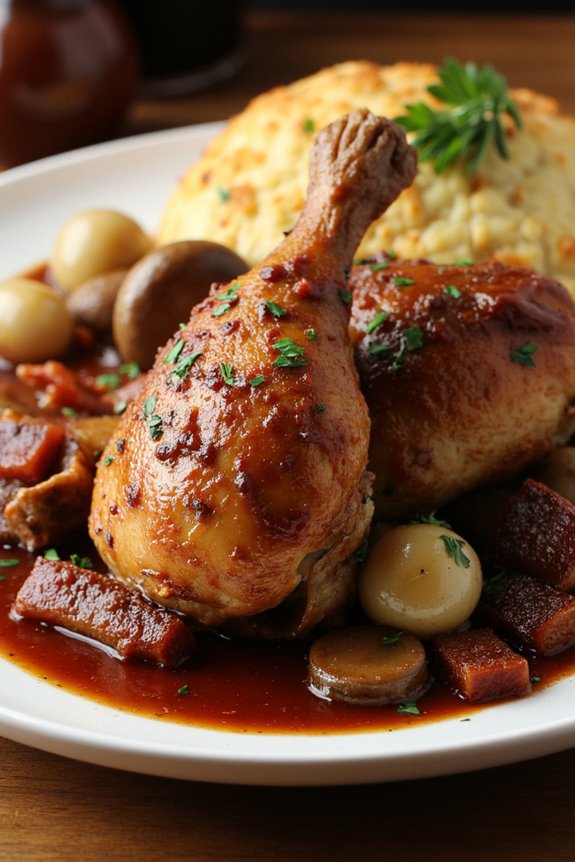 classic french chicken dish