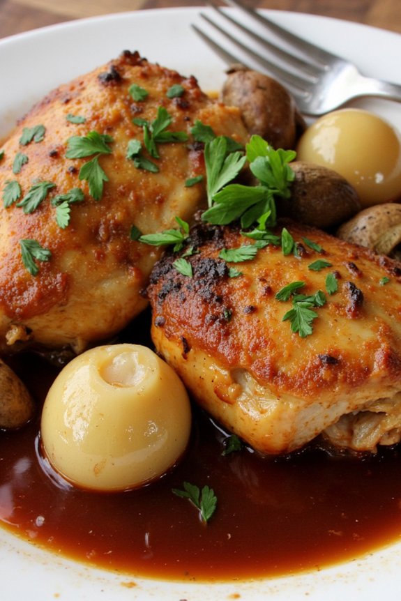 classic french chicken stew