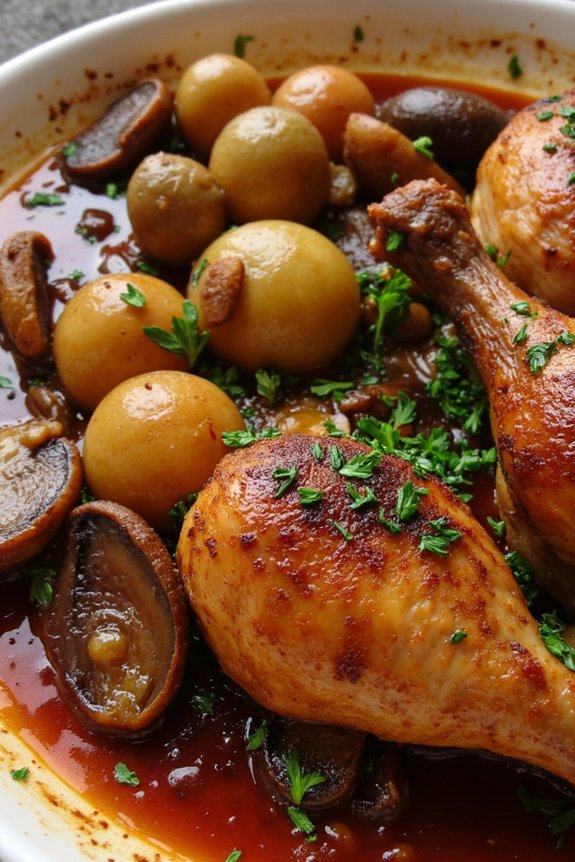 classic french chicken stew