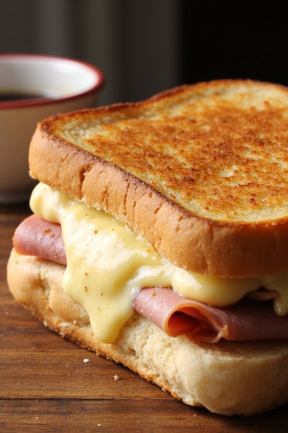 classic french ham sandwich