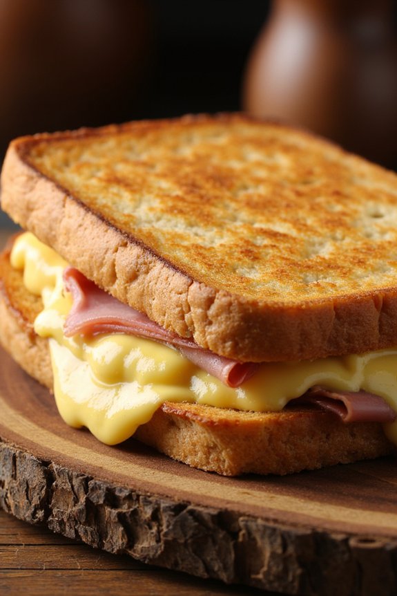 classic french ham sandwich