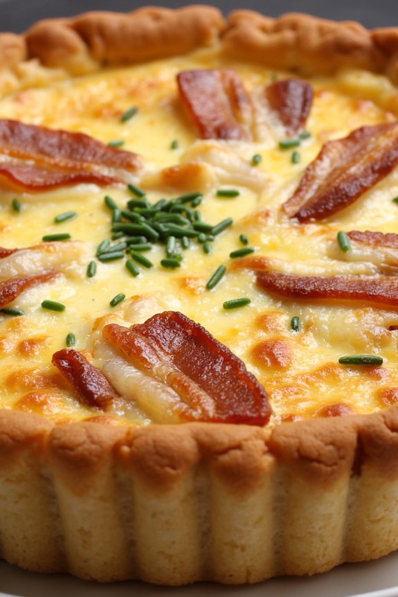 classic french savory pie