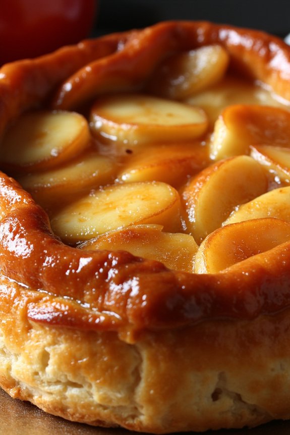 classic french upside down tart