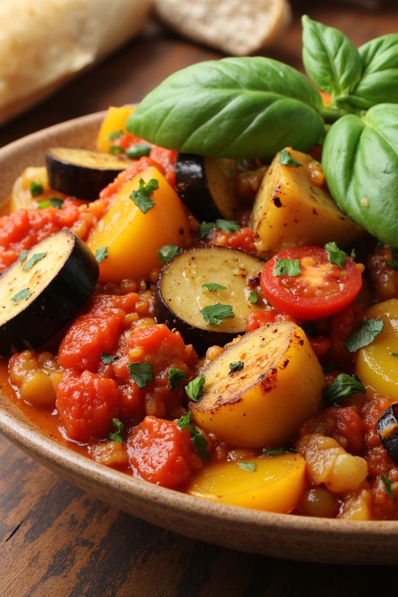 colorful proven al vegetable stew