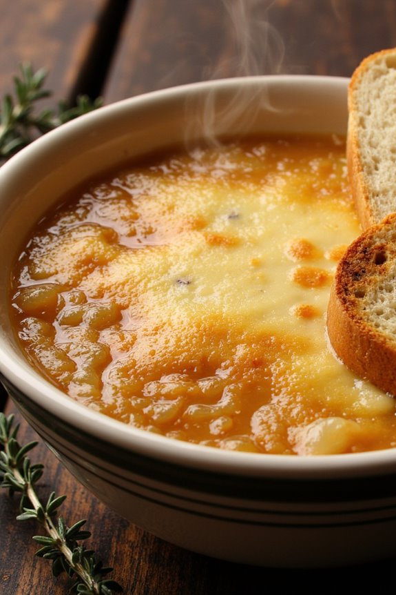 comforting french onion soup