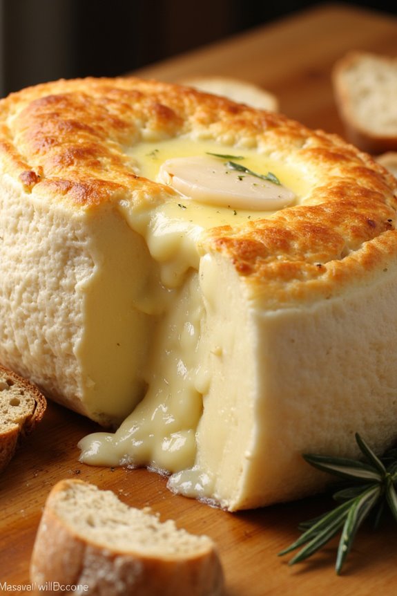 creamy baked camembert delight