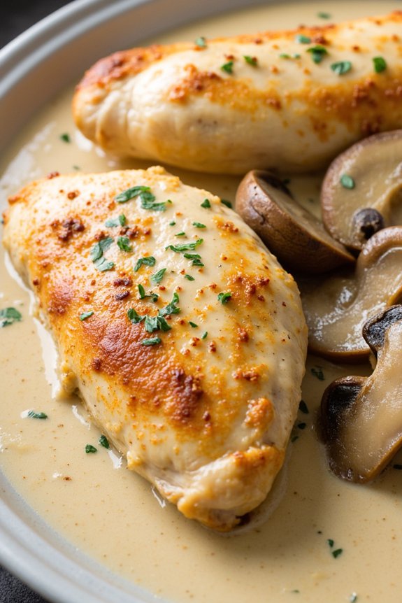 creamy chicken fricass e delight