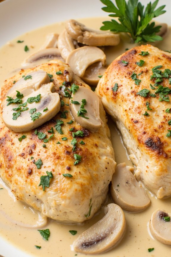 creamy chicken fricass e delight