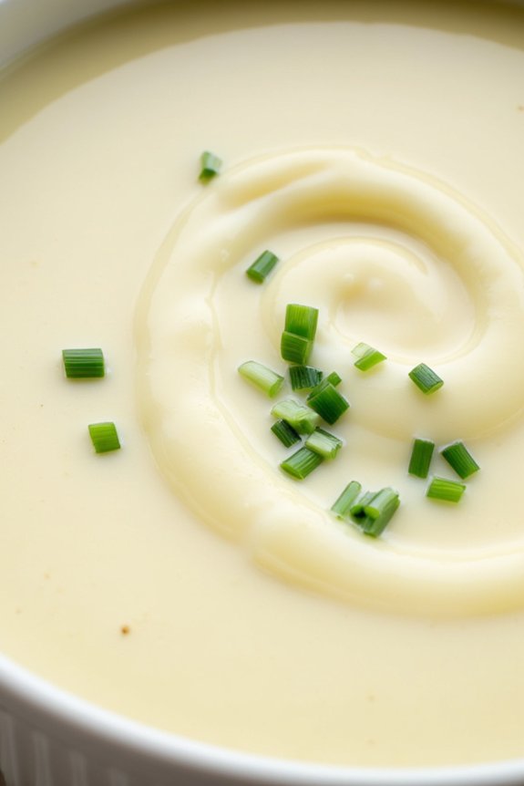 creamy cold potato soup