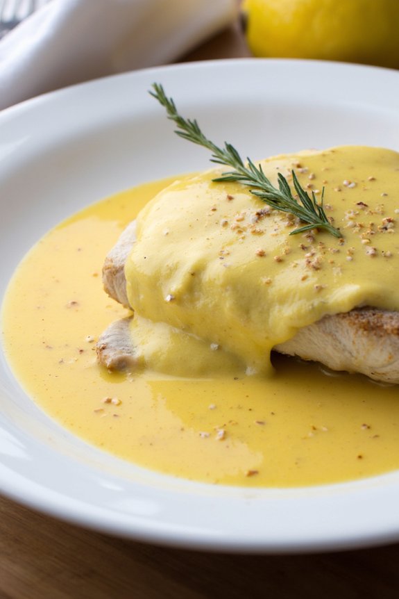 creamy french velout sauce