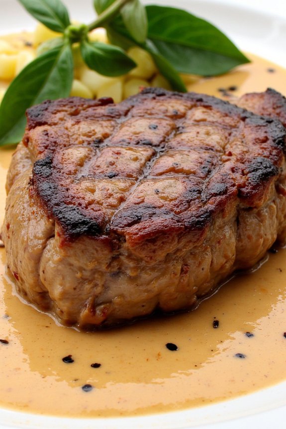 creamy pepper steak recipe