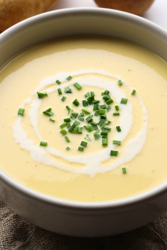 creamy potato leek soup