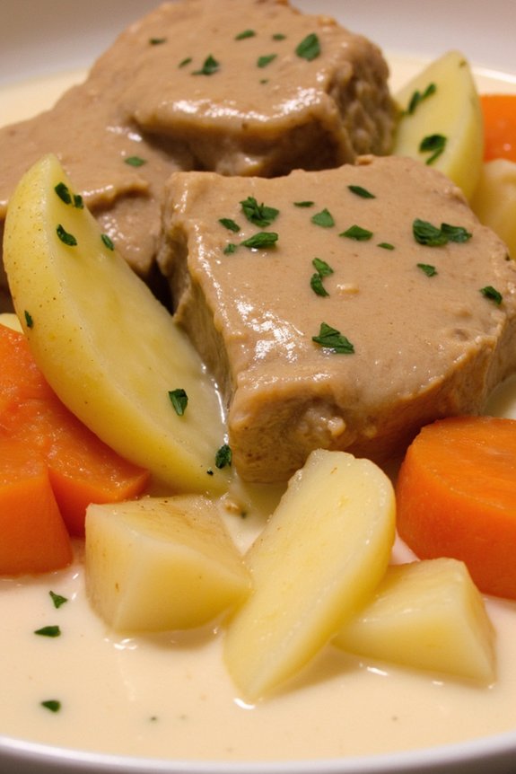 creamy veal stew recipe